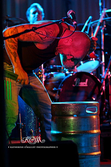 Mason Rack Band @ Bramble Bay Bowls Club.  © katherine o'malley, 2014