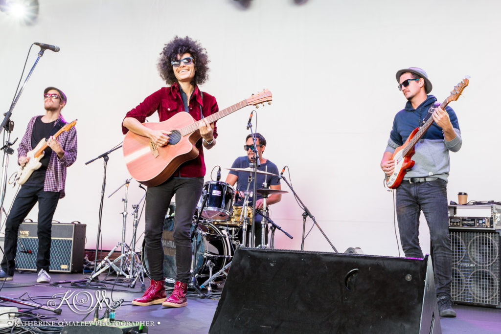 The Andrea Kirwin Band @ Eat Street Markets. Shot for The Andrea Kirwin Band. &copy; katherine o'malley, 2017