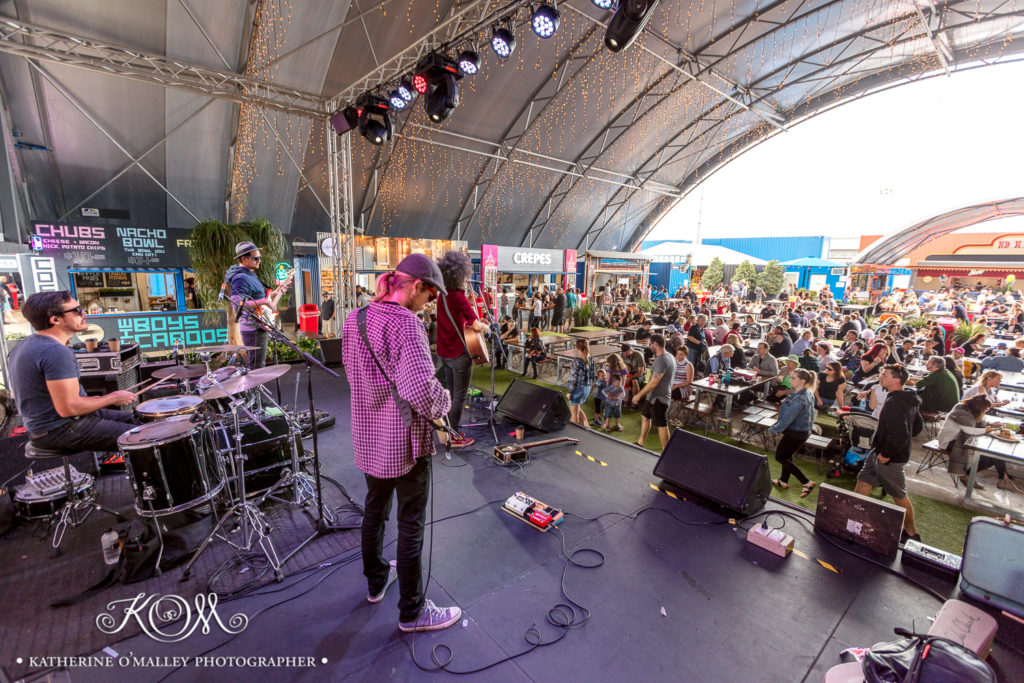The Andrea Kirwin Band @ Eat Street Markets. Shot for The Andrea Kirwin Band. &copy; katherine o'malley, 2017
