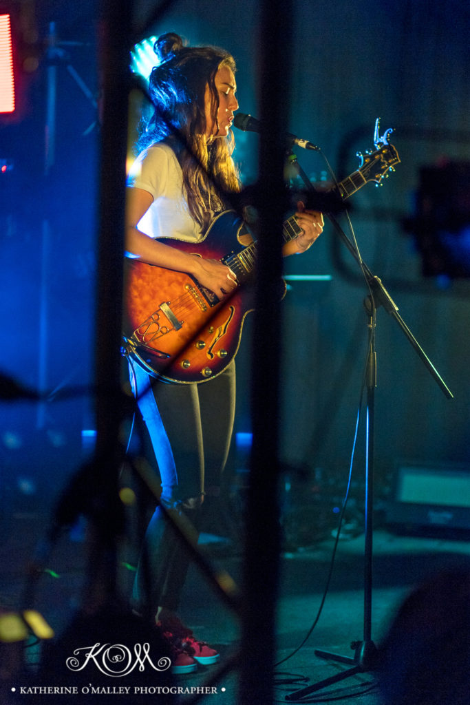 Amy Shark @ Woolly Mammoth, Brisbane.  Shot for Amnplify. &copy; katherine o'malley, 2017