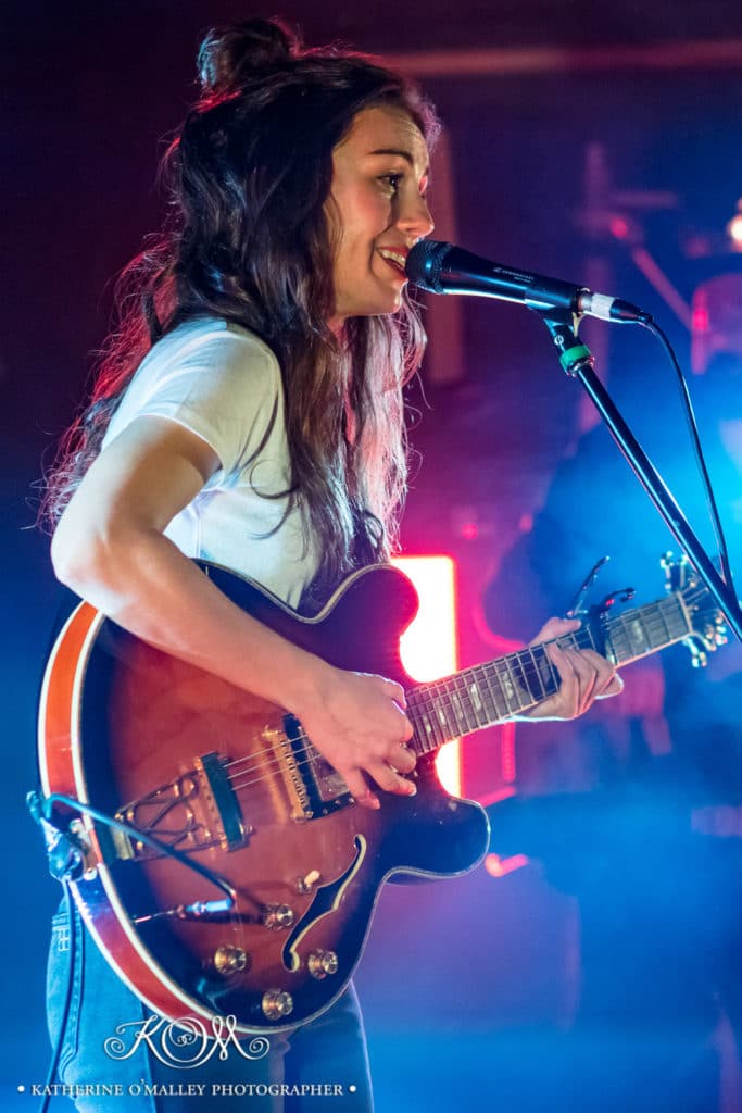 Amy Shark @ Woolly Mammoth, Brisbane.  Shot for Amnplify. &copy; katherine o'malley, 2017