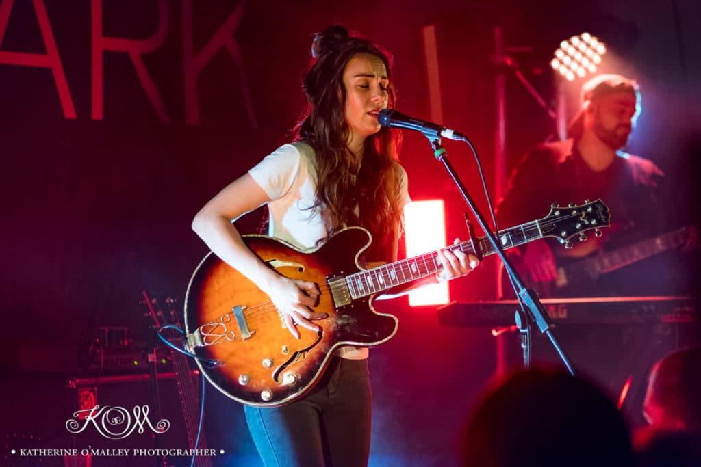 Amy Shark @ Woolly Mammoth, Brisbane.  Shot for Amnplify. &copy; katherine o'malley, 2017