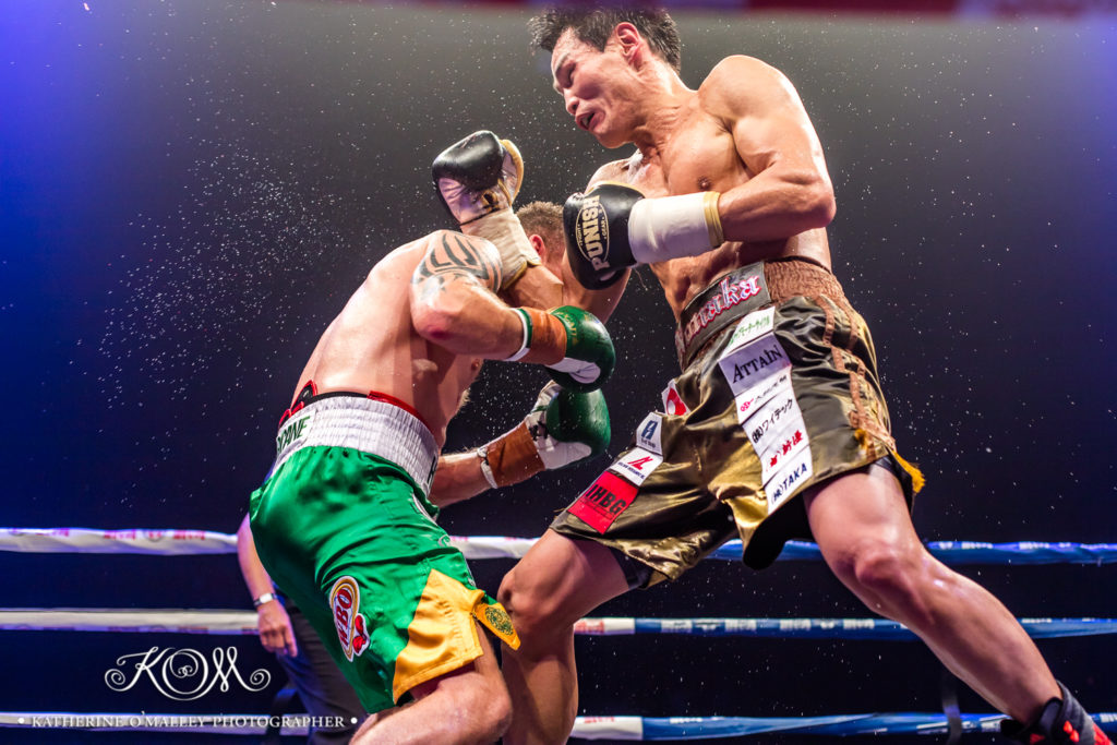 Dennis Hogan V Yuki Nonaka @ Brisbane Convention &amp; Exhibition Centre © katherine o&#039;malley, 2017