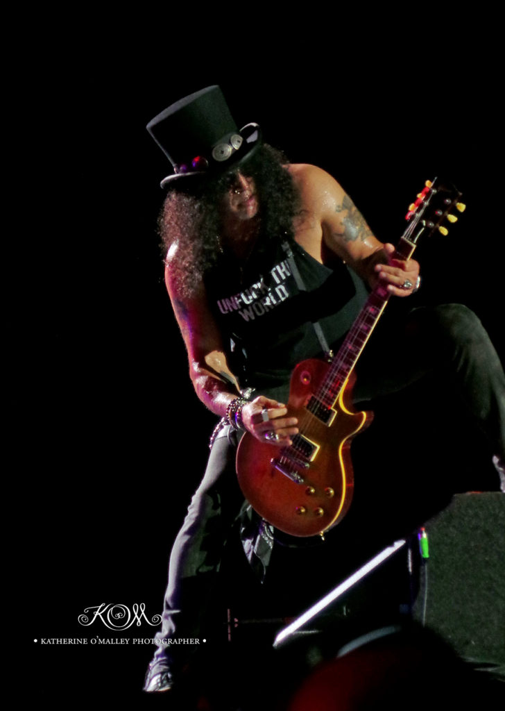 Guns N' Roses @ QSAC. Shot from VIP Area on Samsung Galaxy camera. &copy; katherine o'malley, 2018