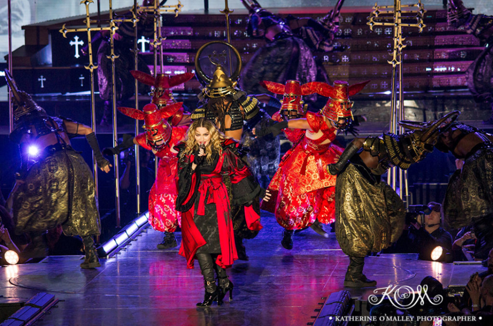 Madonna @ Brisbane entertainment Centre © katherine o'malley, 2016